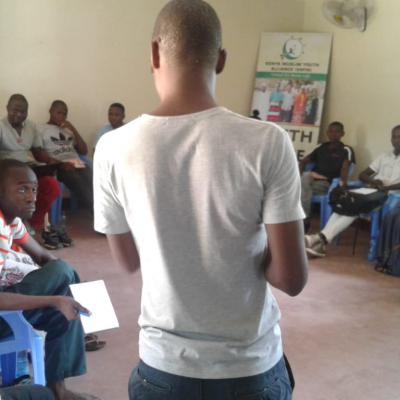A Member Of The Rabai Lc Sharing Experiences About The Kambe Mosque Demolition