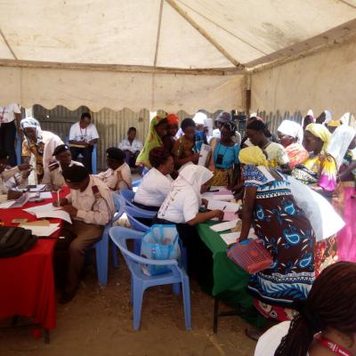 Kilifi County Huduma Center Huduma Mshinani Exercise In Progress At Bamba Divisionganze Subcounty