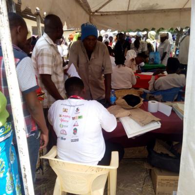 Members Of The Public Being Assisted By Kilifi Huduma Center Staff During The Huduma Mashinani