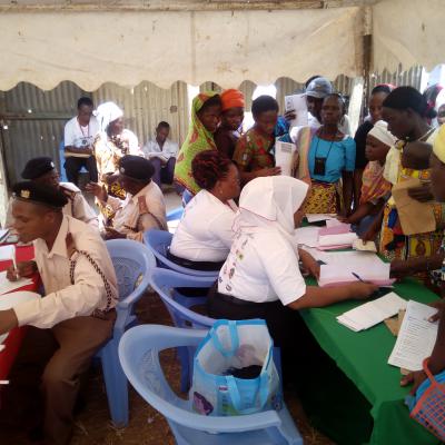 Ministry Of Interior Desk During The Outreach Campaign