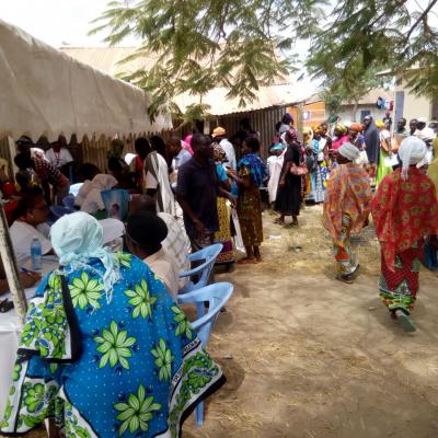 Proceedings During The Kilifi Huduma Center Mashinani Outreach In Bamba Division Ganze Sub County