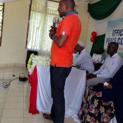 Professor Shauri Addressing Participants During The Event