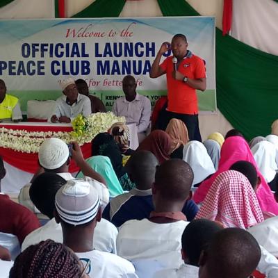 Launch of Peace Club Manual