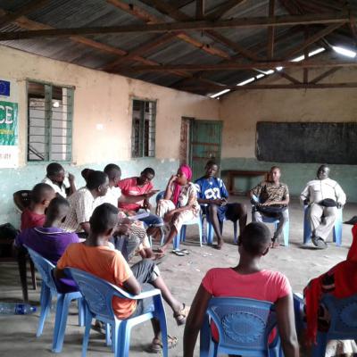 Juvenile Gangs Leaders Having Discussion During The Meeting