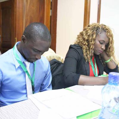 Youth From Ncck During The Nairobi County Ncd Forum At Eastland Hotel Nairobi
