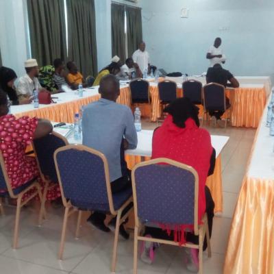 Youth Participants Listening To The Training Proceedings